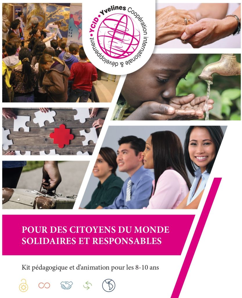 Couverture du guide comprendre l'éducation à la citoyenneté et la solidarité internationale.